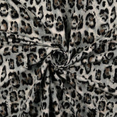 Baumwolljersey Digital Natural Animal Look